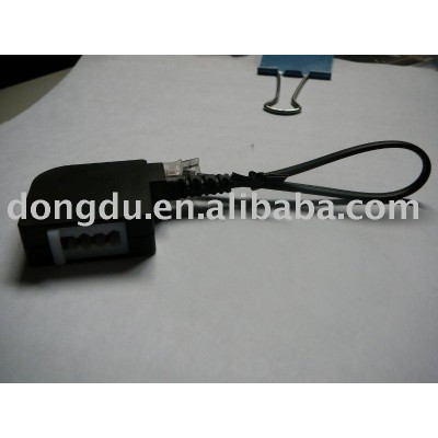 Germany TAE N JACK to RJ11 Plug with telephone cord